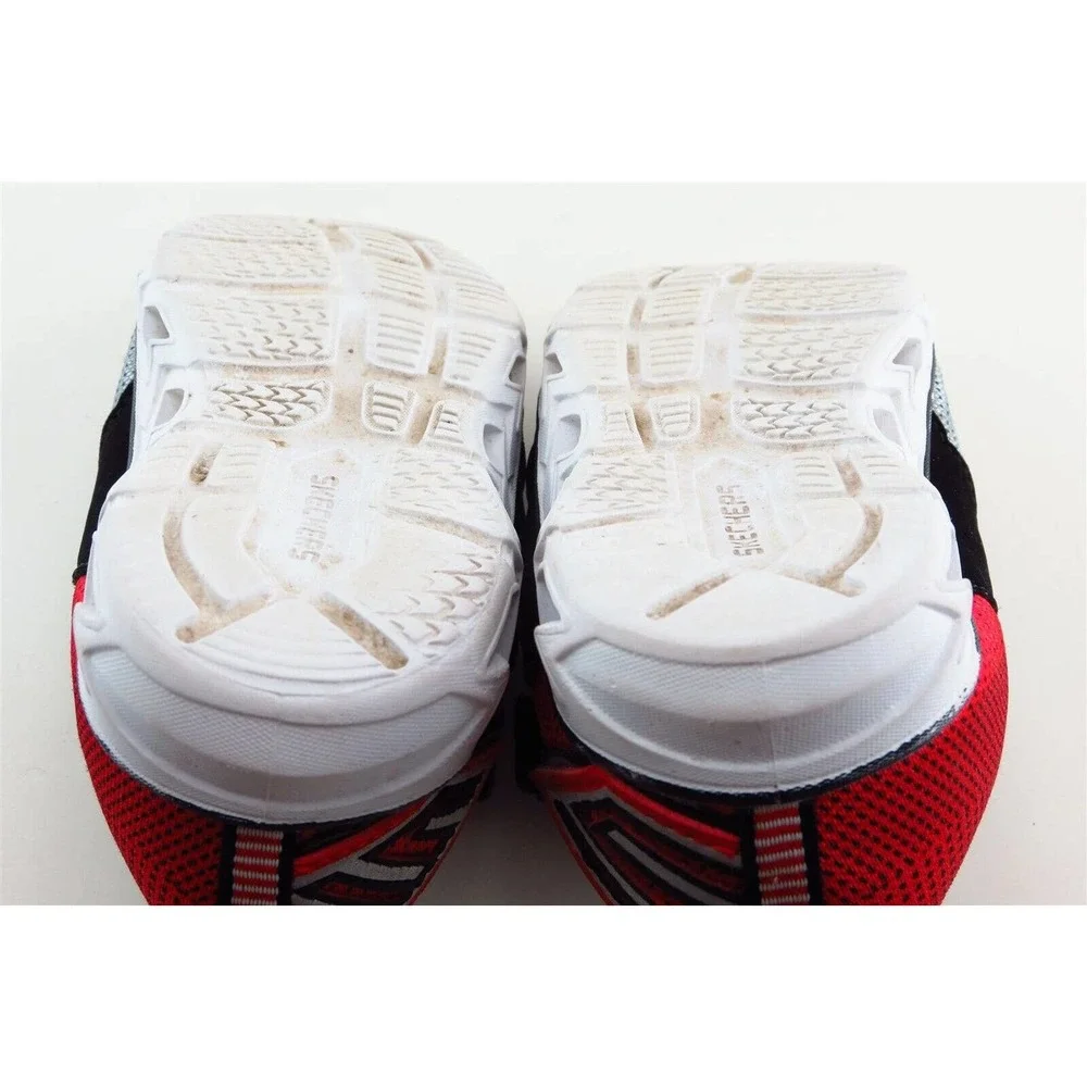 Skechers S-Lights Gray Synthetic Athletic Toddler Boys‎ Sz 10